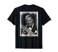 Louis Armstrong_001_Back Printed T-Shirt