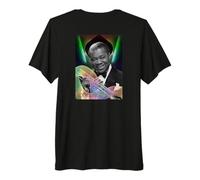 Louis Armstrong_002_Back Printed Premium T-Shirt