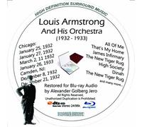 Louis Armstrong (1932-33) And His Orchestra Restored For Blu-ray Audio