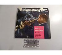 Louis Armstrong - Brunswick 10194 : Louis Armstrong - (Printed in Germany) - Très Rare : "Plays The Blues" : See See Rider - Reckless Blues - Trouble in Mind - Court House Blues.- Disque vinyle EP 45t (et non CD).
