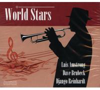 Louis Armstrong - Dave Brubeck - Django Reinhardt - World Stars - 3 CD Box