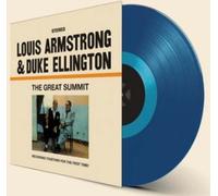 Louis Armstrong & Duke Ellington Great Summit Vinyl LP Blue Colour 2018 NEW