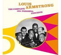 THE COMPLETE 1951 PASADENA CON - LOUIS ARMSTRONG [CD]