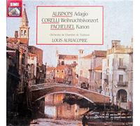 Louis Auriacombe & Orchestre de Chambre de Toulouse - Adagio/Corelli: Weihnachtskonzert/Pachelbel: Kanon (EMI) / Vinyl record [Vinyl-LP]