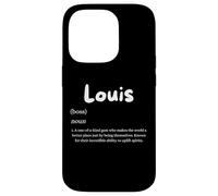 Louis Definition Personalized Name Custom Costume For Louis Case for iPhone 14 Pro