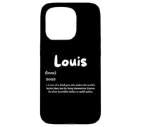 Louis Definition Personalized Name Custom Costume For Louis Case for iPhone 15 Pro