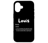 Louis Definition Personalized Name Custom Costume For Louis Case for iPhone 16