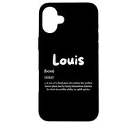 Louis Definition Personalized Name Custom Costume For Louis Case for iPhone 16 Plus