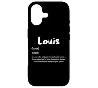 Louis Definition Personalized Name Custom Costume For Louis Case for iPhone 17