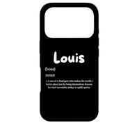 Louis Definition Personalized Name Custom Costume For Louis Case for iPhone 17 Pro