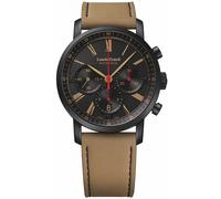 Louis Erard Watch Excellence Chrono Black PVD - Black LER-064