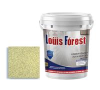 Louis Forest Epoxy Floor Paint, High-Gloss Marble Effect Epoxy Floor Coating, EpoxyColored Sand FloorPaint, 0.5/1 Kg Quick-Dry Non-slip Wear-Resistant (Yellow,0.5kg)