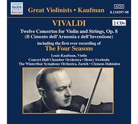 Louis Kaufman - VIVALDI: 12 Violin Concertos, Op. 8 / The Four Seasons
