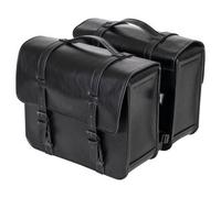 Louis Leather saddle bags, volume: 12 litres