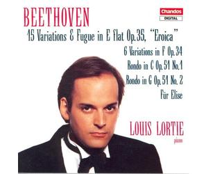 Louis Lortie - Beethoven Eroica Variations Fur Elise - CD - P3z