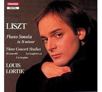 Louis Lortie - Liszt: Piano Sonata in B Minor / 3 Concert Studies