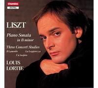 Louis Lortie – Liszt: Piano Sonata in B Minor / 3 Concert Studies – CD – NAXOS
