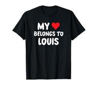 Louis - My Heart Belongs to Louis - Love T-Shirt