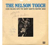 Louis Nelson with the Barry Martyn Ragtime Band - Louis Nelson with the Barry Martyn Ragtime Band: The Nelson Touch - mit Autogramm / signiert - Vinyl LP