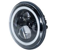 Louis Parts 7" LED Headlight Insert 7 INCH, BLACK