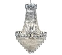 louis philipe 11 light chandelier in chrome