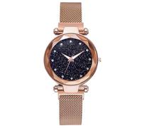 Louis Poems Ladies Watches Womens Watch Gold Mesh Strap Fashion Dress Quartz Waterproof Luminous Female Wrist Watches for Lady Girls Party Watch