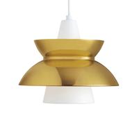 Louis Poulsen Doo-Wop pendant lamp metal Polished brass