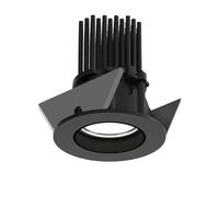 Louis Poulsen LP 45 Recessed Ceiling Light Ø9 2700K & Dali Black