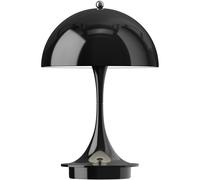 Panthella 160 Portable V3 rechargeable LED table lamp Indoor/Outdoor Louis Poulsen Opaque black - 5714693006403