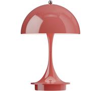 Panthella 160 Portable V3 rechargeable LED table lamp Indoor/Outdoor Louis Poulsen Opaque coral - 5714693006427