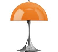 Louis Poulsen - Panthella 250 Table Lamp Portable, Original Opal Orange - Chrome