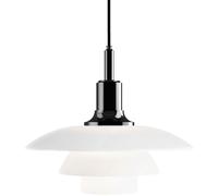 Louis Poulsen - PH 3½-3 Pendant, Black Metalized/Opal Glass - Black