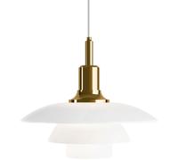 Louis Poulsen - PH 3½-3 Pendant, Brass/Opal Glass - Brass