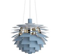 Louis Poulsen - PH Artichoke Pendant 48 cm, Brass / Dusty Blue - Brass