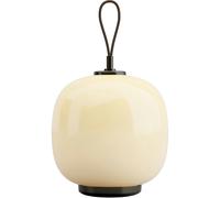 Louis Poulsen - VL 45 Radiohus Table Lamp Portable, Brass / Glossy Pale Yellow - Pale Yellow