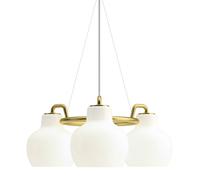 Louis Poulsen - VL Ring Crown 3 Chandelier, Brass - White