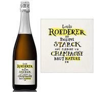 LOUIS ROEDERER Champagne Philippe Starck Brut Nature (case of 6x750ml) France, Champagne, SPARKLING WINE