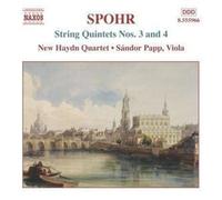 Louis Spohr : String Quintets Nos. 3 and 4 (Haydn String Quartet, Papp) CD