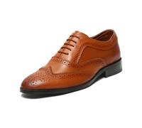 Louis Stitch Men's Brogue, Rust Brown Cocoa, 11 UK