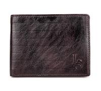 LOUIS STITCH Mens Wallet Rich Brown RFID Blocking Italian Leather Wallets for Men Ultra Slim Credit Card Holder |Prague_Eucb|, Chocolate Brown, Regular, Classic