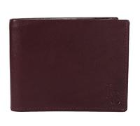 LOUIS STITCH Prague_Ndt Men's RFID Blocking Italian Leather Wallet, Brown, Royal Burgundy, Classic, Burgundy Royal, Classic, Bordeaux Royal, Classic