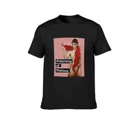 Louis Theroux Men T-Shirt Graphic Mens Cotton Casual Black Tee Shirt M