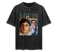 Louis Theroux T-Shirt Unisex Black Tee M