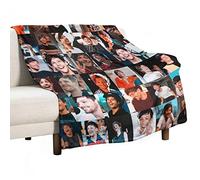 Louis Tomlinson Fleece Blanket Super Soft Fuzzy Warm Cozy Flannel Fleece Bed Blanket Lightweight Decorative Living Room 40"x50"