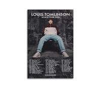 LOUIS TOMLINSON Print Album Cover Signed Limited Poster,Music Cover Posters,Pop Hip Hop Rap Singer Star Music Poster Aesthetic Canvas Wall Art for Girl And Boy Teens Dorm Decor 16x24inch(40x60cm) Unfr
