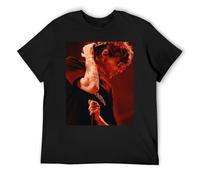 Louis Tomlinson Quickdry Gym Shirt Moisture Wicking Short Sleeve Activewear Black