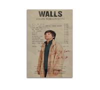 LOUIS TOMLINSON Walls Print Album Cover Signed Limited Poster,Music Cover Posters,Pop Hip Hop Rap Singer Star Music Poster Aesthetic Canvas Wall Art for Girl And Boy Teens Dorm Decor 08x12inch(20x30cm