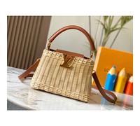 Louis Vuitton Capucines BB Wicker Calfskin Bag M11617 27cm