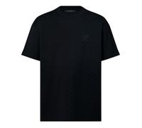 LOUIS VUITTON Damier Cotton Pique T-Shirt 'Black' 1AFRAL M