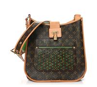Louis Vuitton Limited Edition Musette Monogram Perfo Coated Canvas Bag - Green